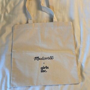 Madewell Cream Tote Bag